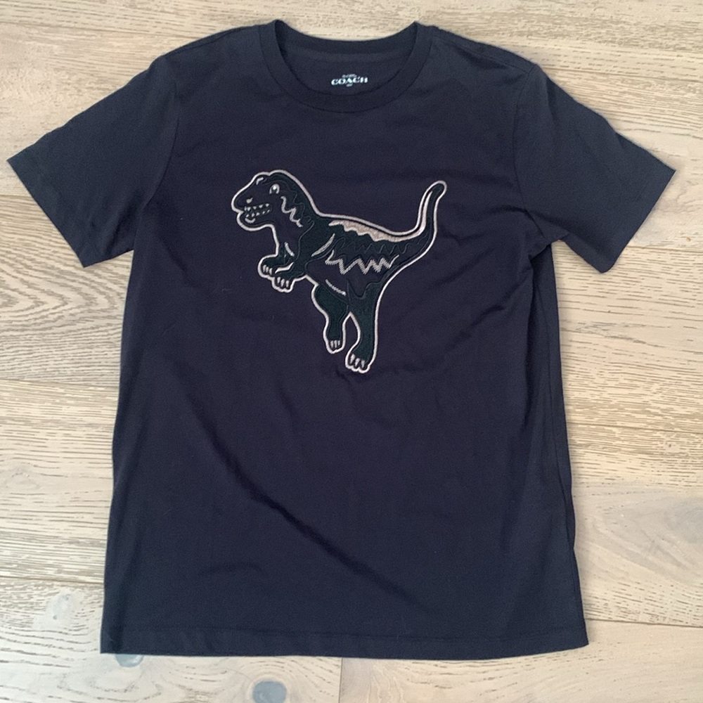 Coach Black Rexy Embroidered Tee - Picture 3 of 3